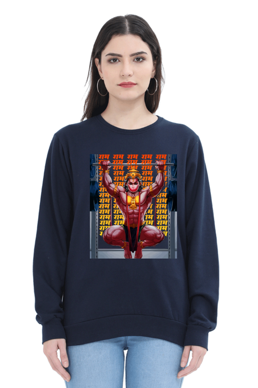 Hanuman Divine SpiritSweatshirt T-Shirts for Women Vastrdhamm