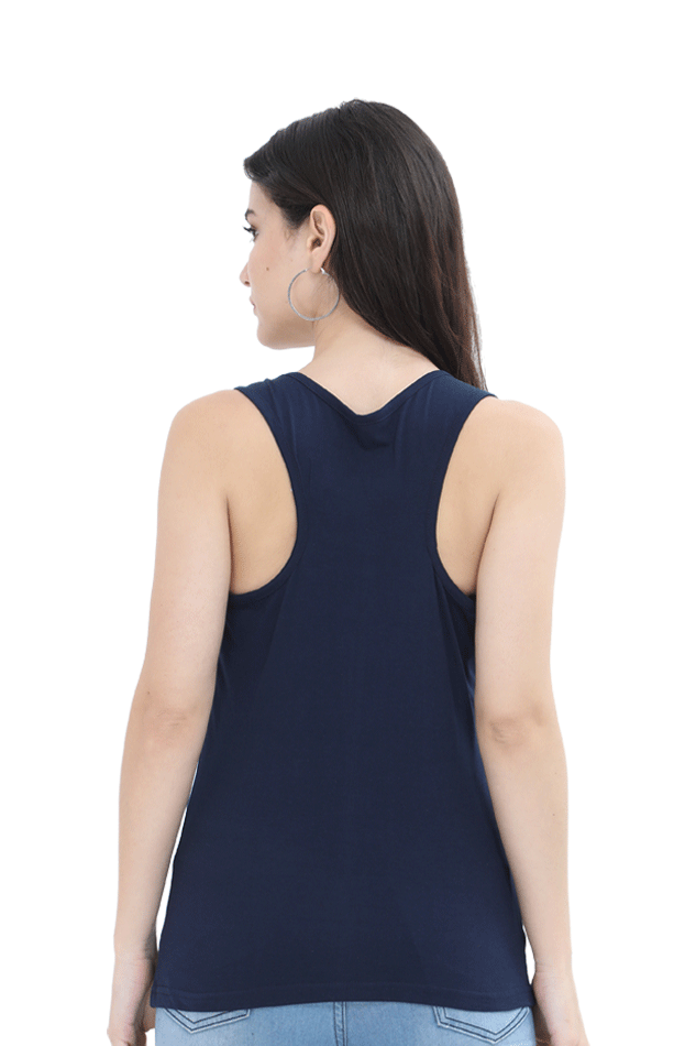 Shree Krishan Flute Melody Tank Top T-Shirts for Women Vastrdhamm