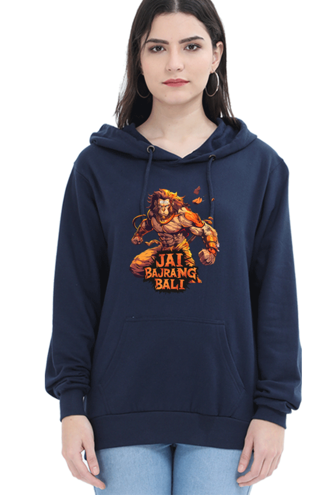 Hanuman Flying HighHoodie Sweatshirt T-Shirts for Women Vastrdhamm