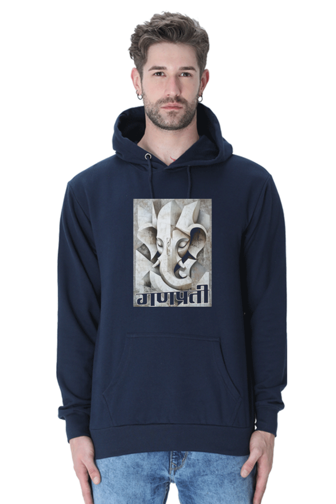 Ganesha Wisdom Hoodie Sweatshirt T-Shirts for Men Vastrdhamm