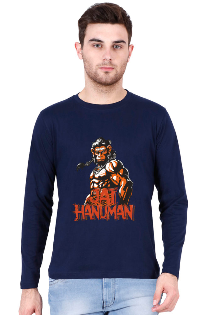 Fierce Hanuman Ji Round Neck Full Sleeve Vastrdhamm