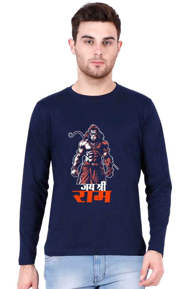 Venerable Hanuman Ji Round Neck Full Sleeve Vastrdhamm