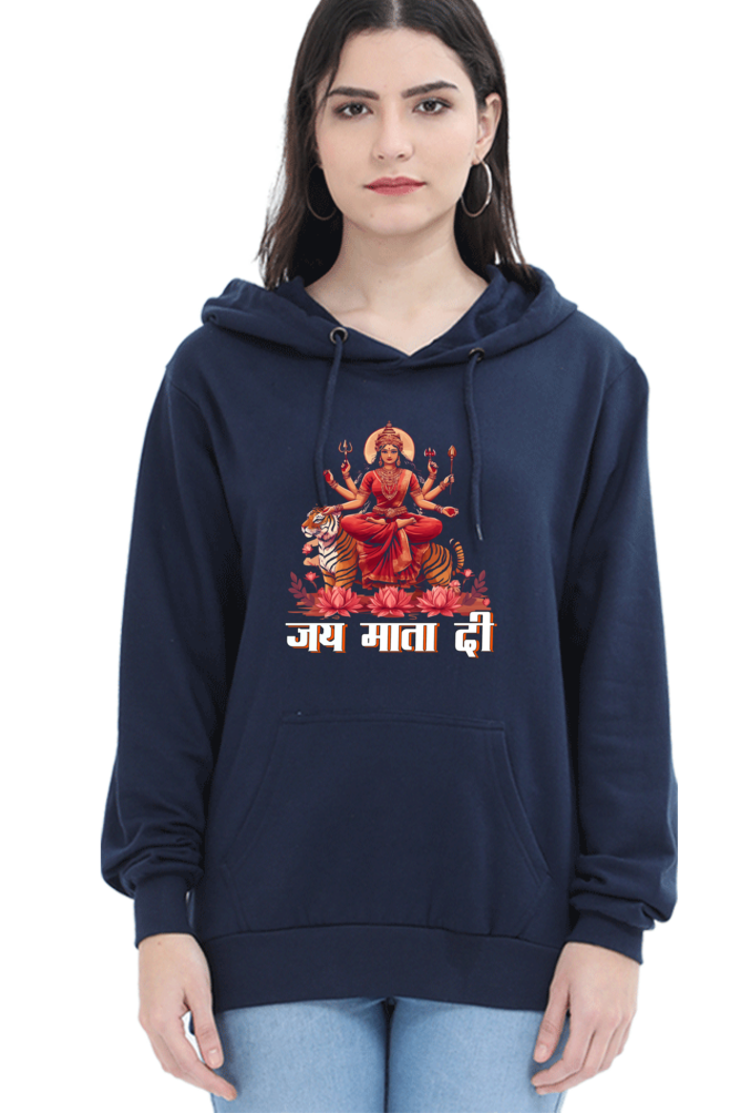 Durga DevotionHoodie Sweatshirt T-Shirts for Women Vastrdhamm