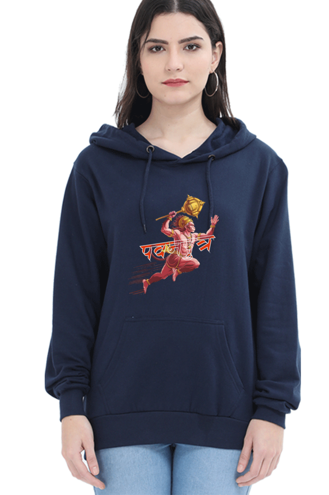 Hanuman Flying HighHoodie Sweatshirt T-Shirts for Women Vastrdhamm