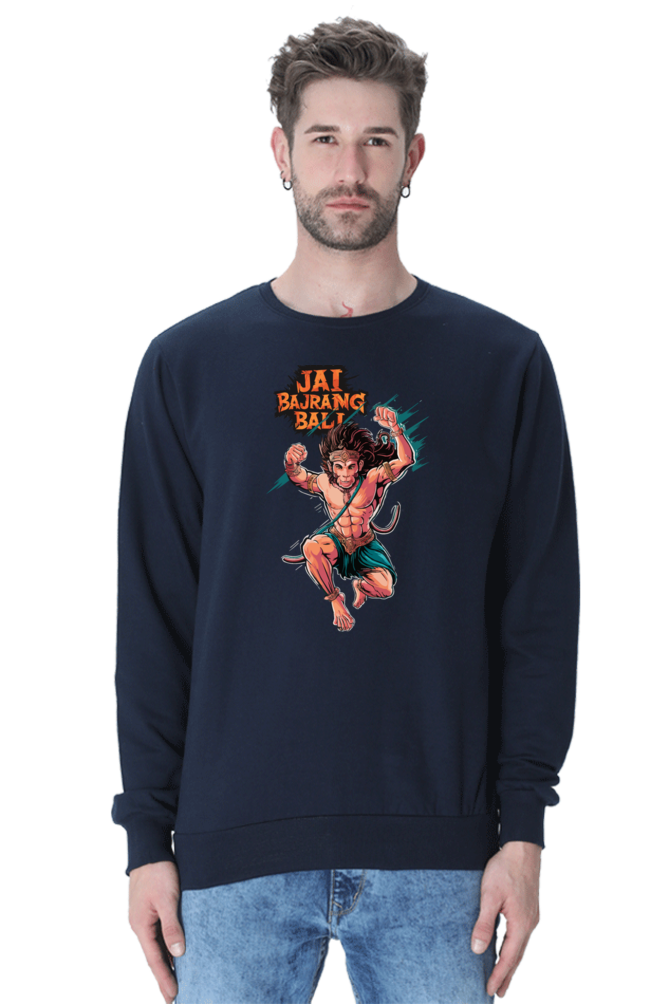 Hanuman Motivational Sweatshirt T-Shirts for Men Vastrdhamm