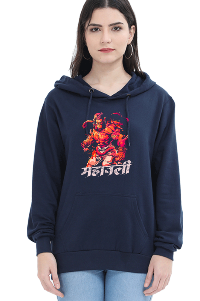 Hanuman Divine DynamoHoodie Sweatshirt T-Shirts for Women Vastrdhamm