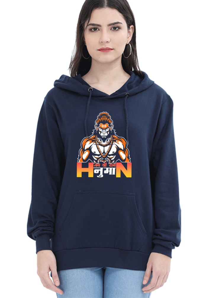 Hanuman Infinite CourageHoodie Sweatshirt T-Shirts for Women Vastrdhamm