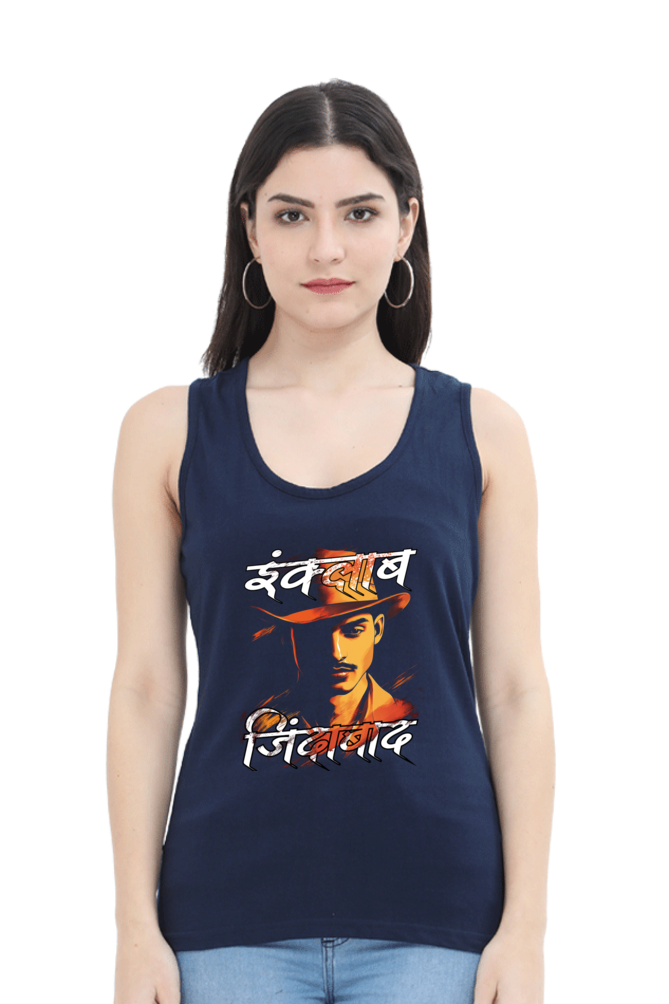 National HeroTank Top T-Shirts for Women Vastrdhamm