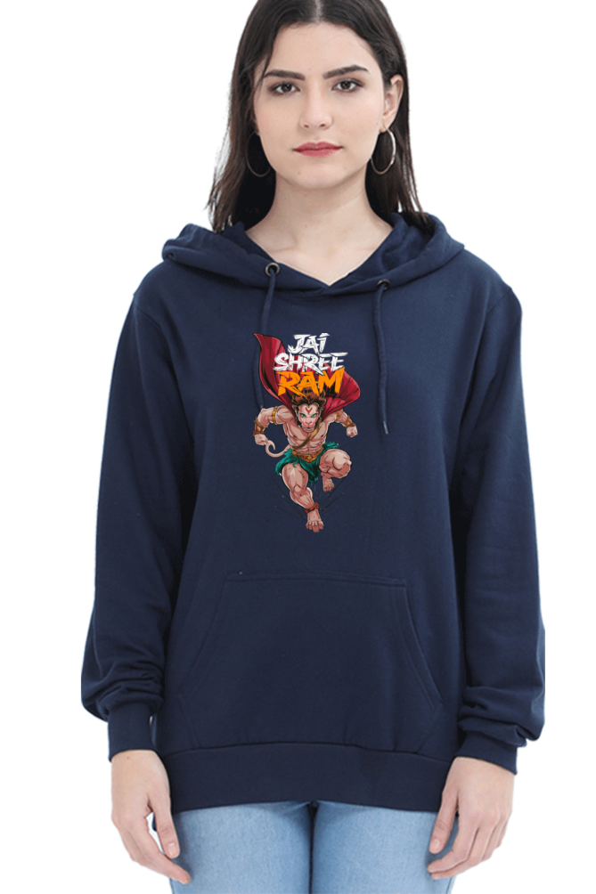 Hanuman Immortal StrengthHoodie Sweatshirt T-Shirts for Women Vastrdhamm