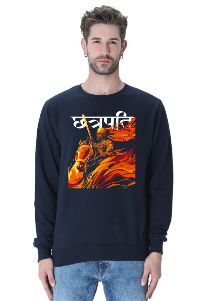 Shivaji Maharaj Valor Sweatshirt T-Shirts for Men Vastrdhamm