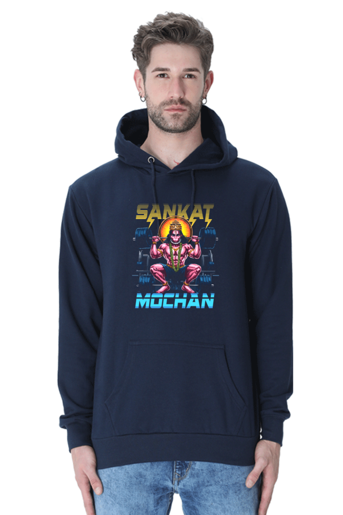 Hanuman Devotee Hoodie Sweatshirt T-Shirts for Men Vastrdhamm