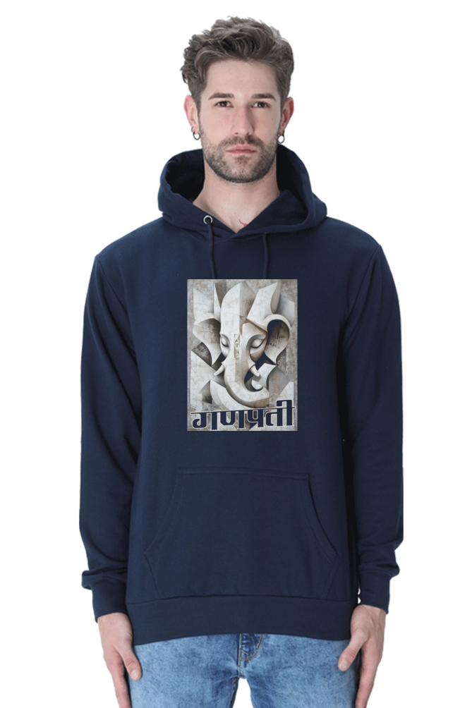 Ganesha Wisdom Hoodie Sweatshirt T-Shirts for Men Vastrdhamm