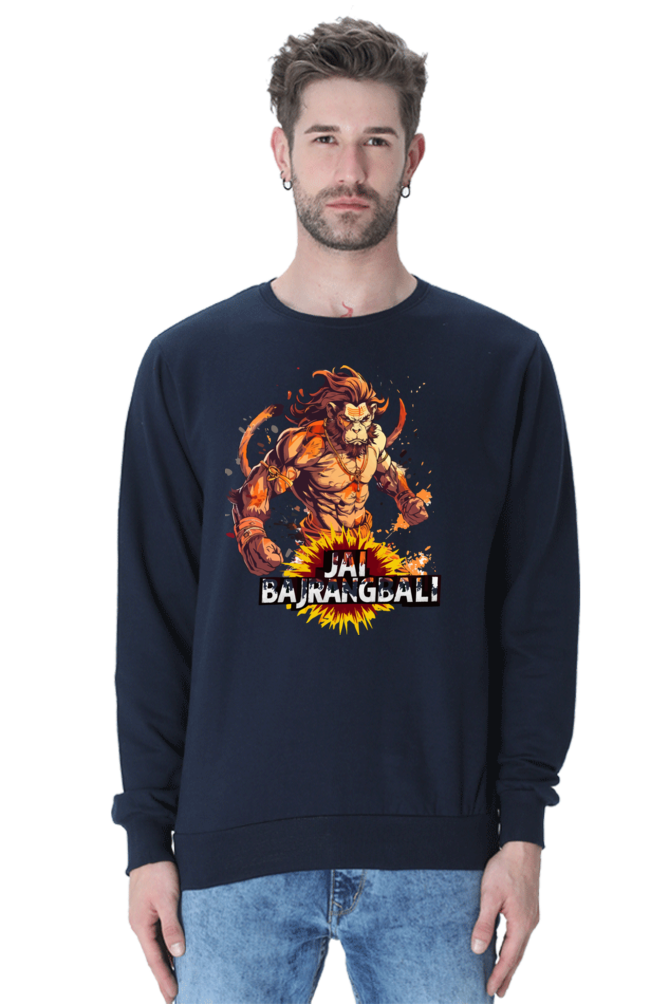 Hanuman Heroic Deeds Sweatshirt T-Shirts for Men Vastrdhamm