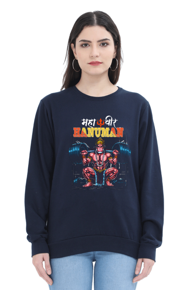 Hanuman Divine ProtectorSweatshirt T-Shirts for Women Vastrdhamm