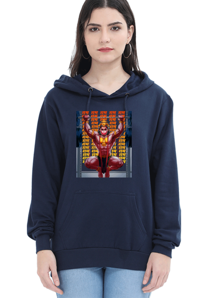 Hanuman Divine EnergyHoodie Sweatshirt T-Shirts for Women Vastrdhamm