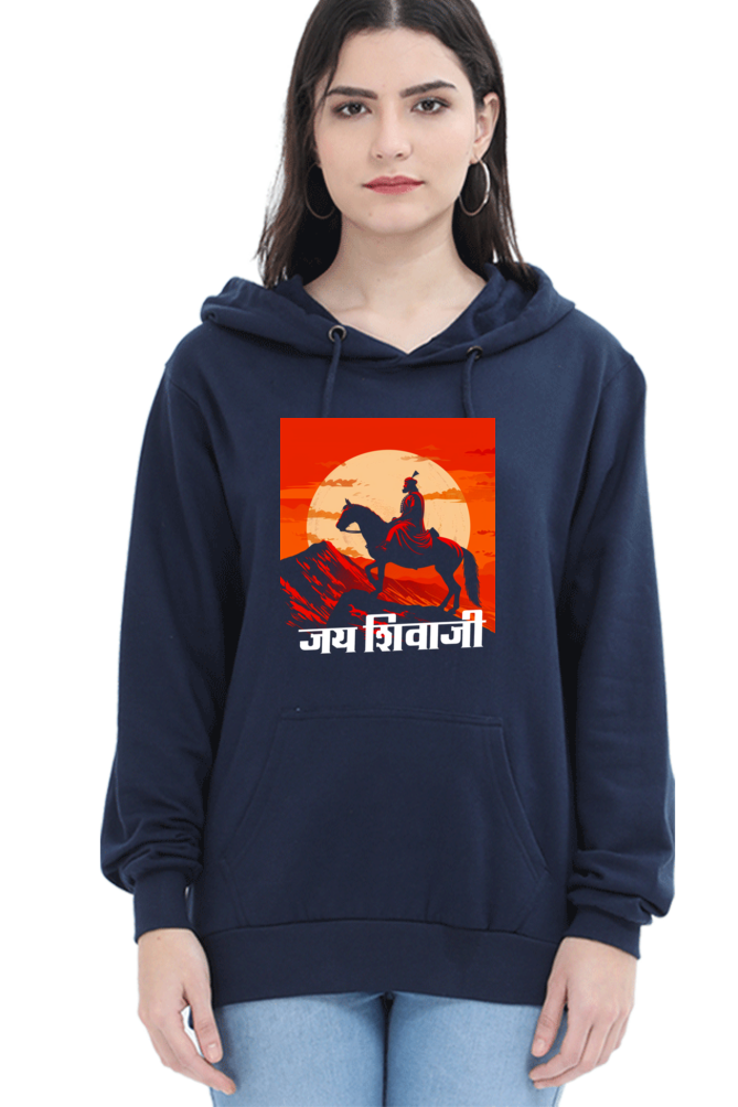 Shivaji Maharaj Protector Hoodie Sweatshirt T-Shirts for Women Vastrdhamm