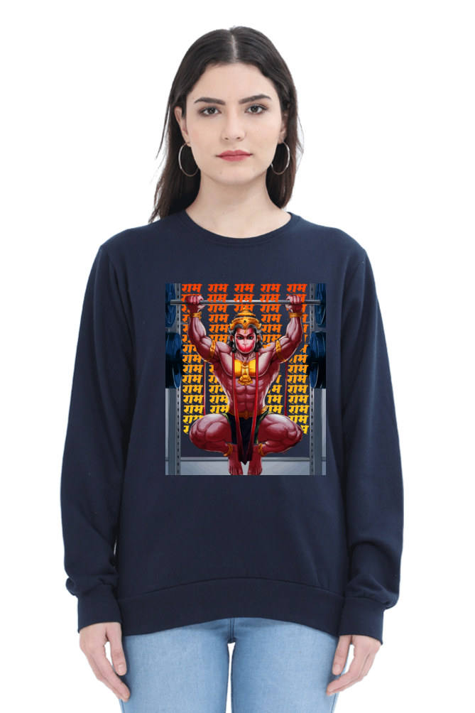 Hanuman Divine SpiritSweatshirt T-Shirts for Women Vastrdhamm