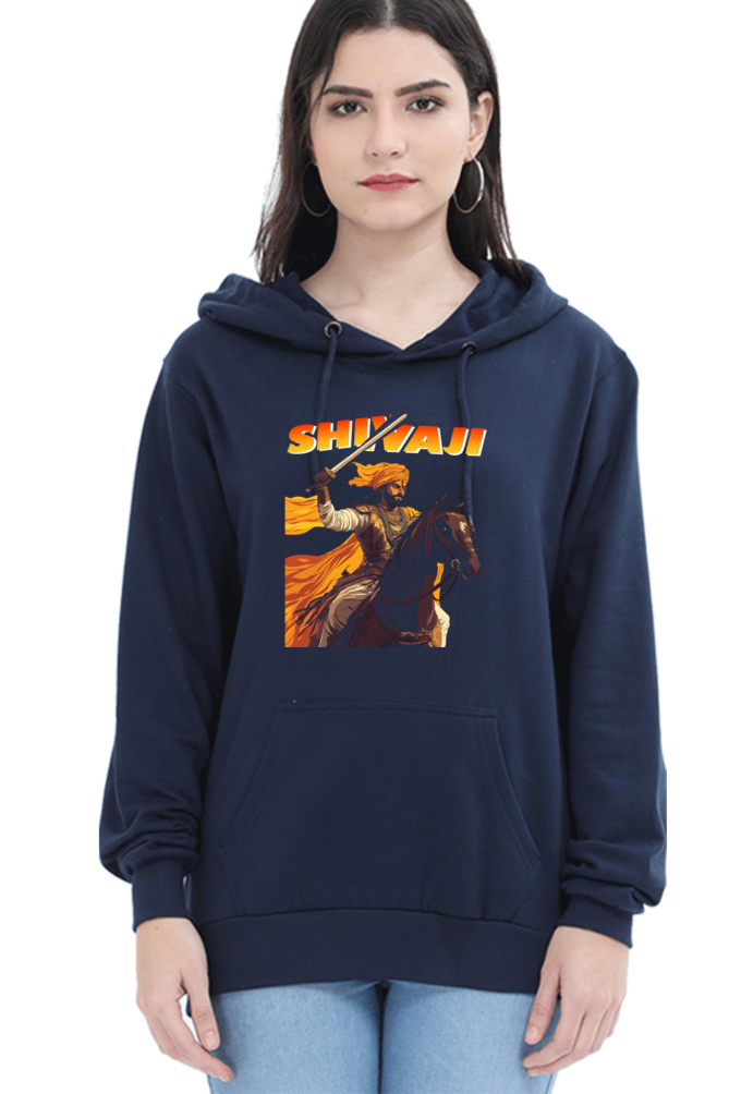 Shivaji Maharaj Legacy Hoodie Sweatshirt T-Shirts for Women Vastrdhamm