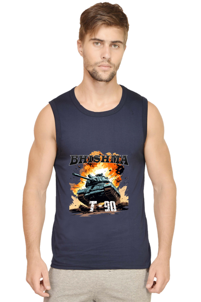 Bhishma T-90 Pride Round Neck Sleeveless T-Shirts  for Men Vastrdhamm