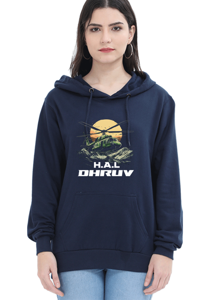 HAL Helicopter Tribute Hoodie Sweatshirt T-Shirts for Women Vastrdhamm