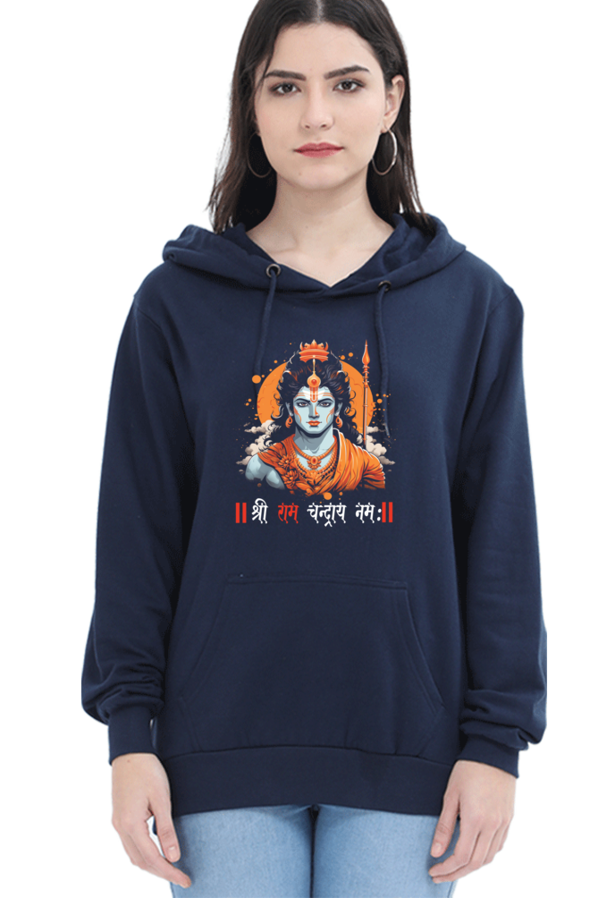 Ram Ji Divine Warrior Hoodie Sweatshirt T-Shirts for Women Vastrdhamm