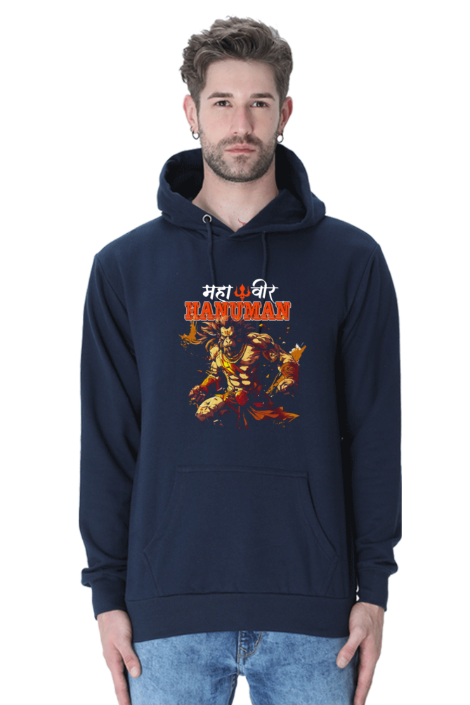 Hanuman Divine Strength Hoodie Sweatshirt T-Shirts for Men Vastrdhamm