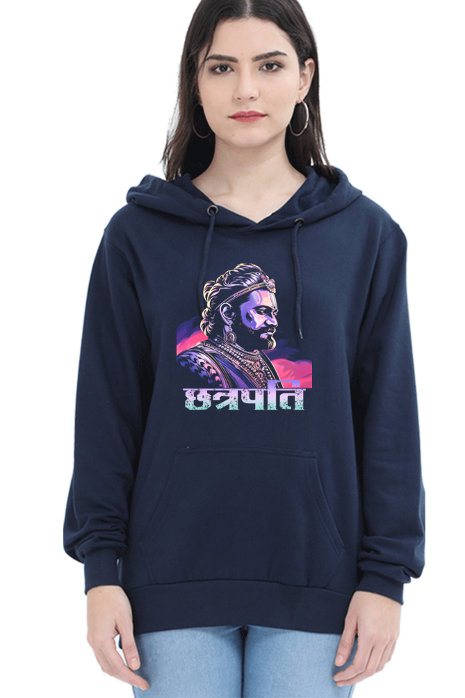 Shivaji Maharaj Warrior Spirit Hoodie Sweatshirt T-Shirts for Women Vastrdhamm