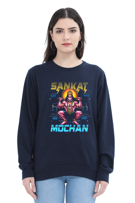 Hanuman Warrior SpiritSweatshirt T-Shirts for Women Vastrdhamm