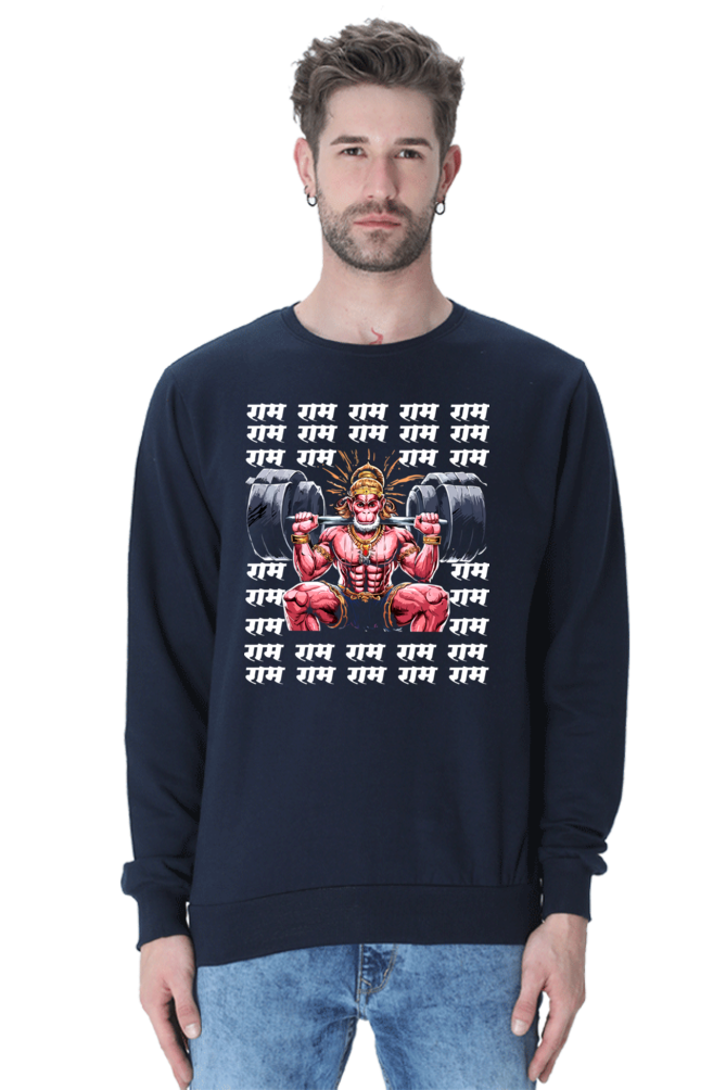 Hanuman Heroic Deeds Sweatshirt T-Shirts for Men Vastrdhamm