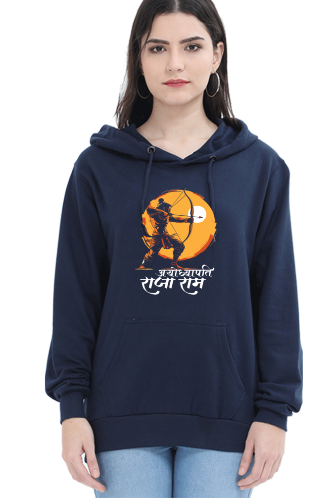 Ram Ji Bhakti Hoodie Sweatshirt T-Shirts for Women Vastrdhamm