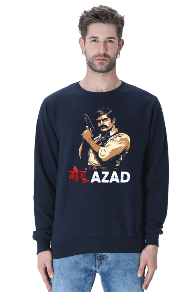 Chandra Shekhar Azad Courage Sweatshirt T-Shirts for Men Vastrdhamm