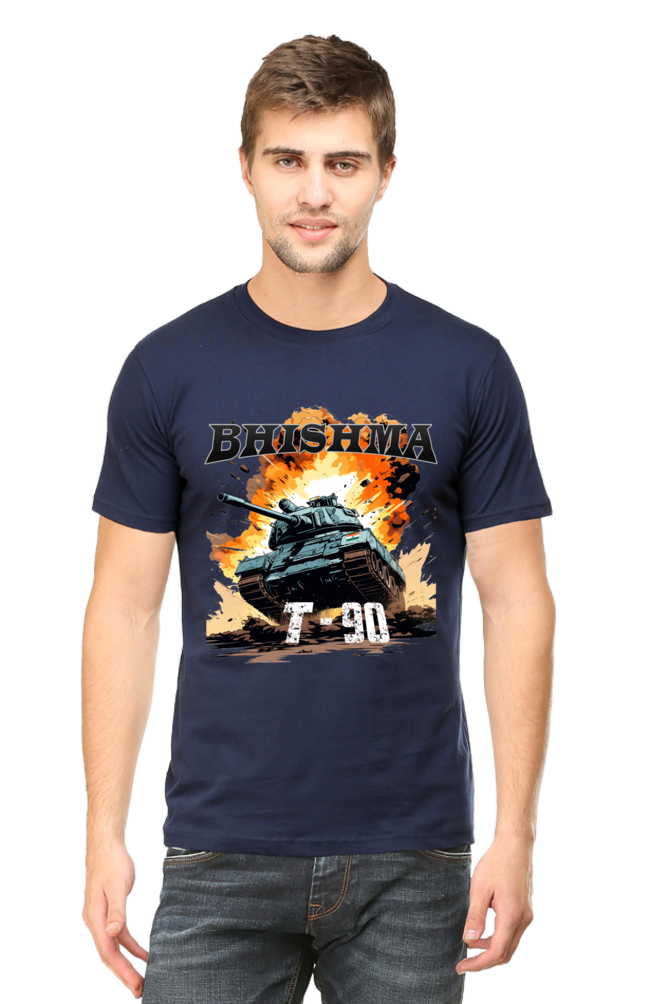 Bhishma T-90 Pride Round Neck Half Sleeve Classic T-Shirts for Men Vastrdhamm