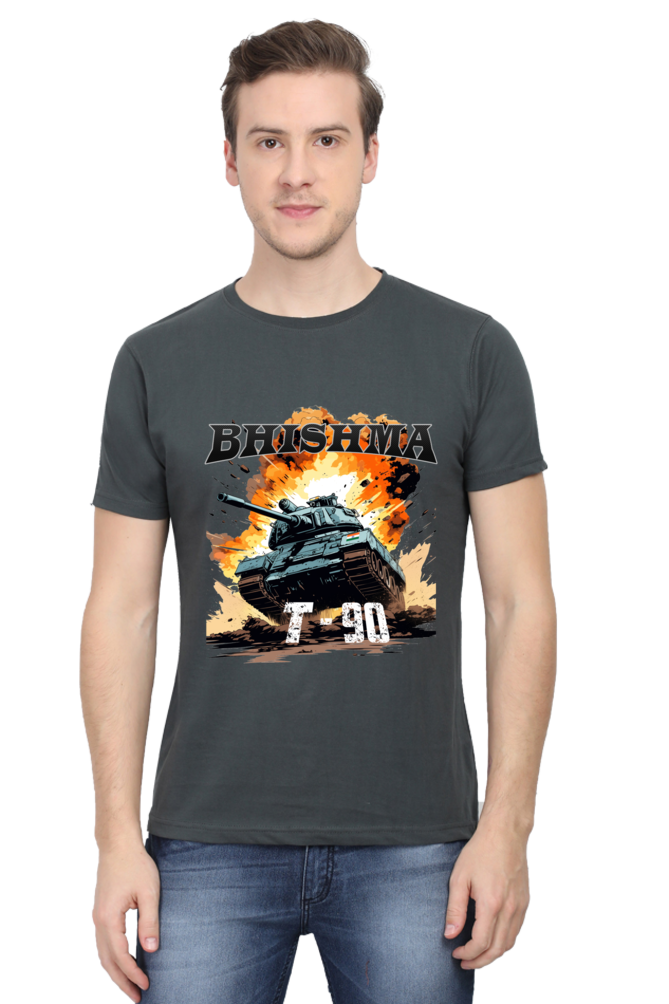 Bhishma T-90 Pride Round Neck Half Sleeve Classic T-Shirts for Men Vastrdhamm