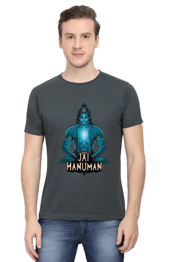 Hanuman's Tapasya Path to Divine Power T-Shirt | Regular Fit Vastrdhamm