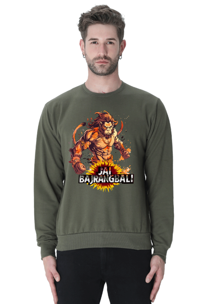 Hanuman Heroic Deeds Sweatshirt T-Shirts for Men Vastrdhamm