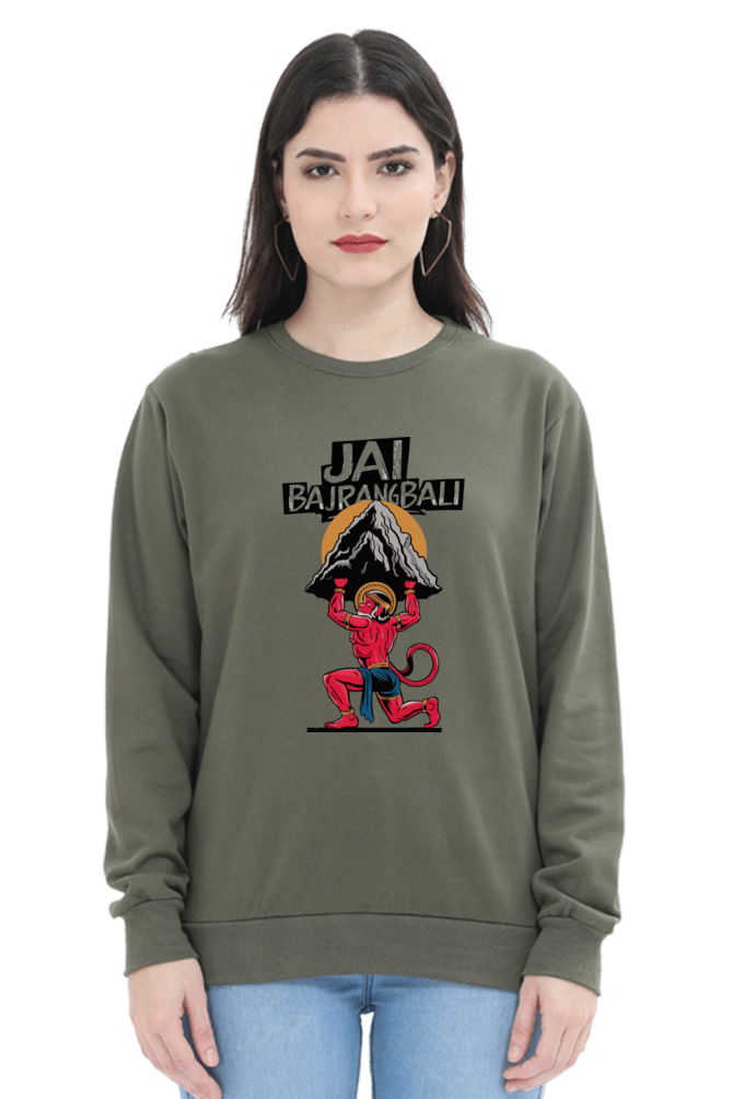 Hanuman Bhakti DevotionSweatshirt T-Shirts for Women Vastrdhamm