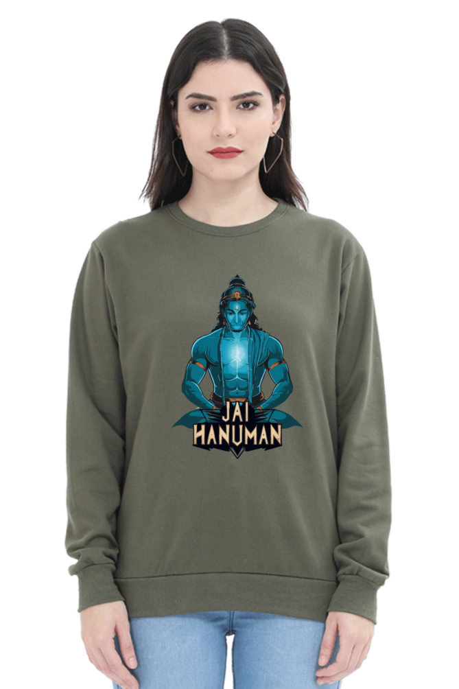 Hanuman Sacred MightSweatshirt T-Shirts for Women Vastrdhamm