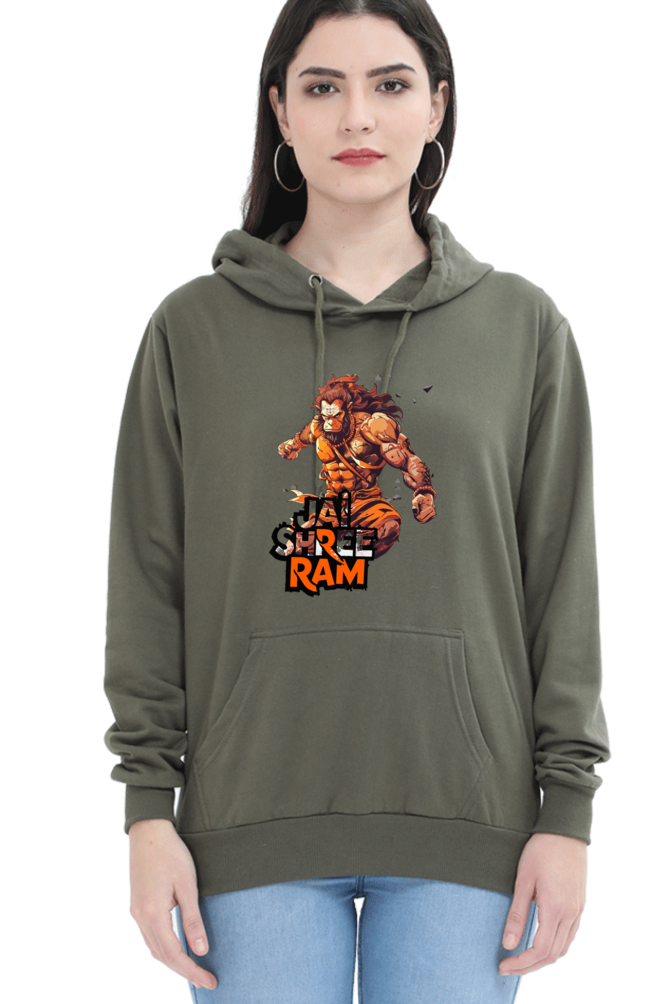 Hanuman Warrior SpiritHoodie Sweatshirt T-Shirts for Women Vastrdhamm