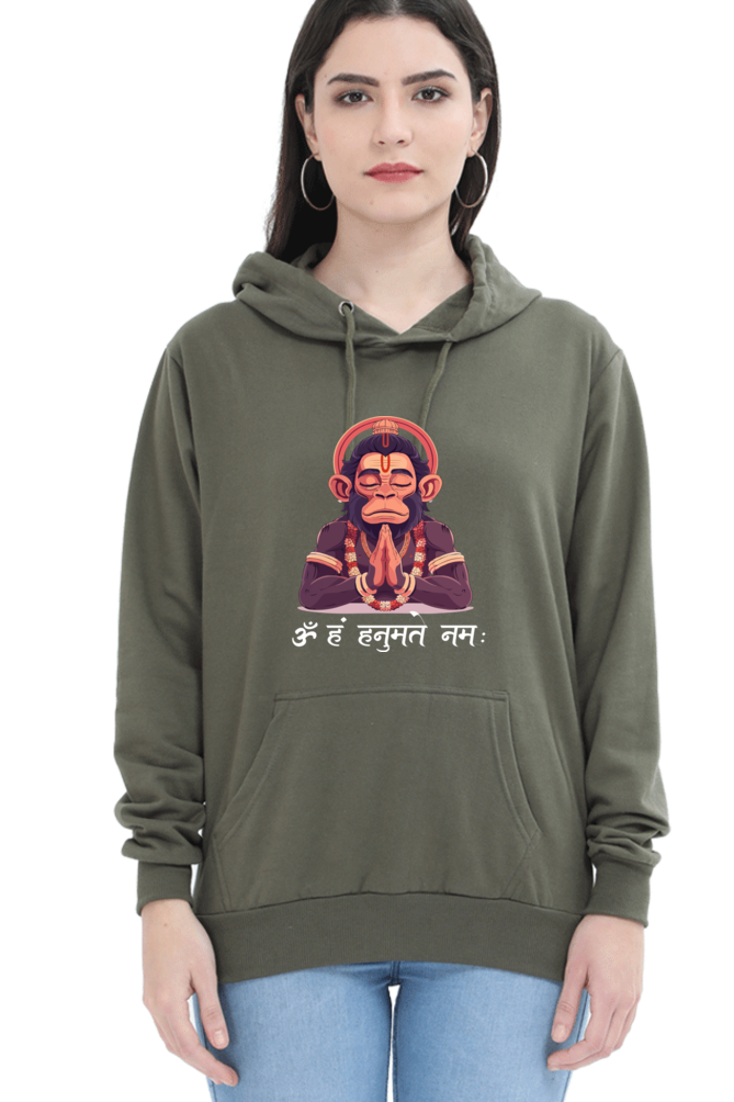 Hanuman FearlessHoodie Sweatshirt T-Shirts for Women Vastrdhamm