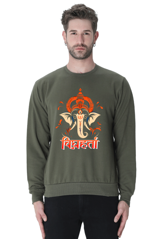 Jai Ganesha Spirit Sweatshirt T-Shirts for Men Vastrdhamm