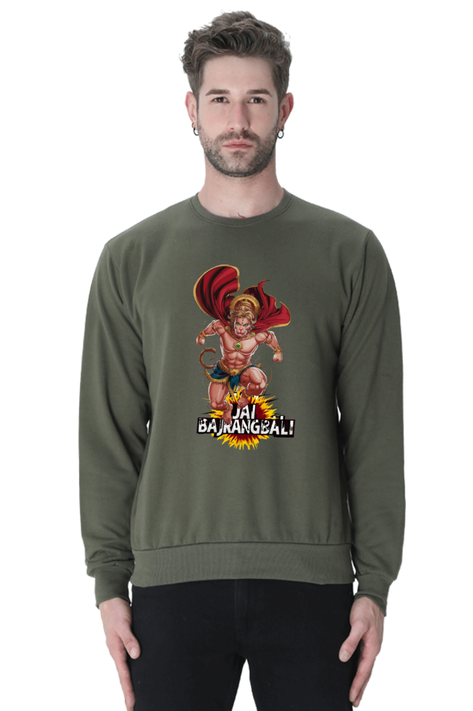 Hanuman Energy Sweatshirt T-Shirts for Men Vastrdhamm