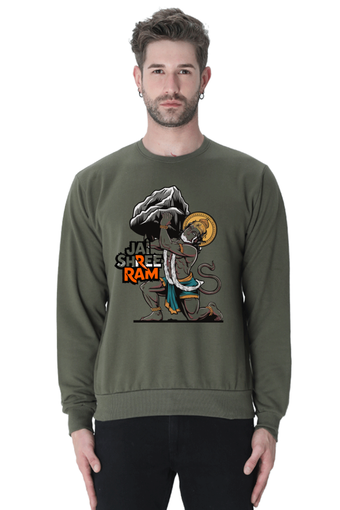 Hanuman Bhakti Devotion Sweatshirt T-Shirts for Men Vastrdhamm