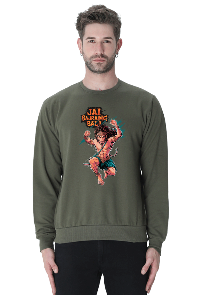 Hanuman Motivational Sweatshirt T-Shirts for Men Vastrdhamm