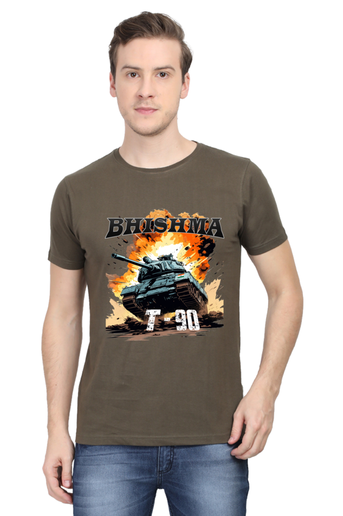 Bhishma T-90 Pride Round Neck Half Sleeve Classic T-Shirts for Men Vastrdhamm