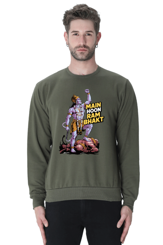 Hanuman Divine Energy Sweatshirt T-Shirts for Men Vastrdhamm