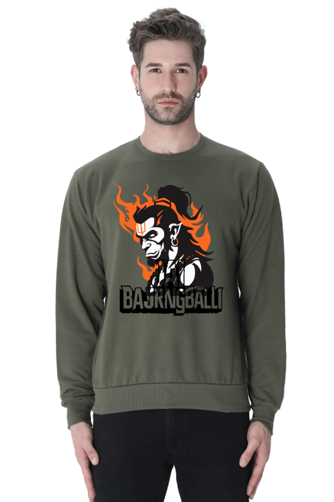 Hanuman Devotee Sweatshirt T-Shirts for Men Vastrdhamm