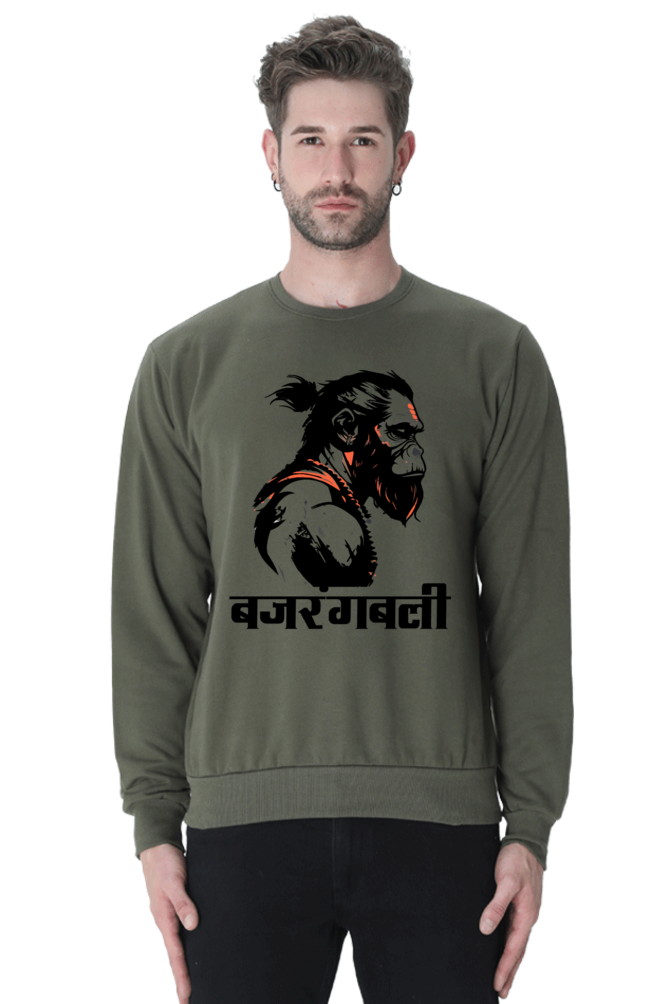 Hanuman Bhakti Sweatshirt T-Shirts for Men Vastrdhamm