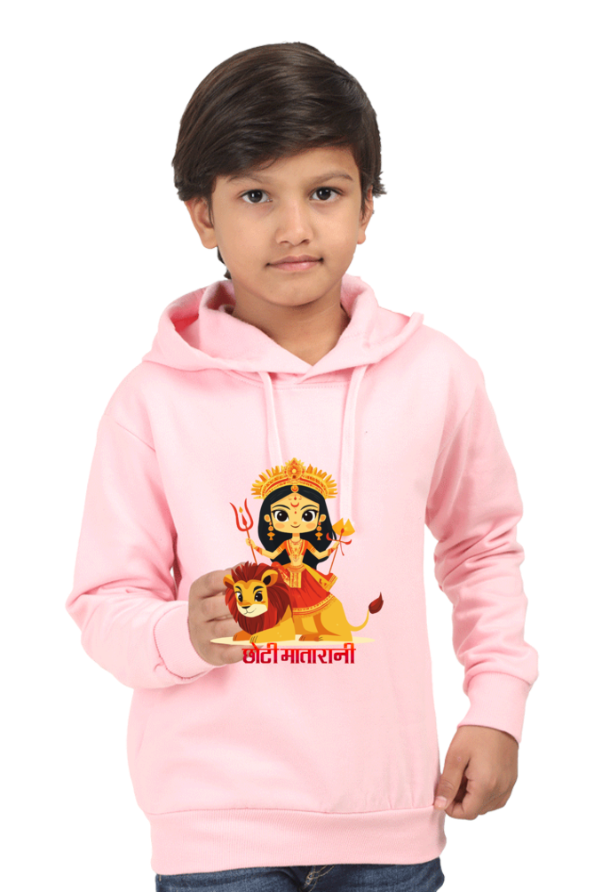 Maa Durga Power Hoodie Sweatshirt  T-Shirts for Boy Vastrdhamm