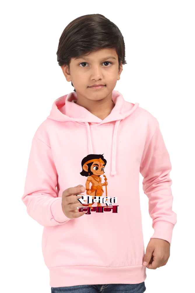 Hanuman Devotion Hoodie Sweatshirt  T-Shirts for Boy Vastrdhamm