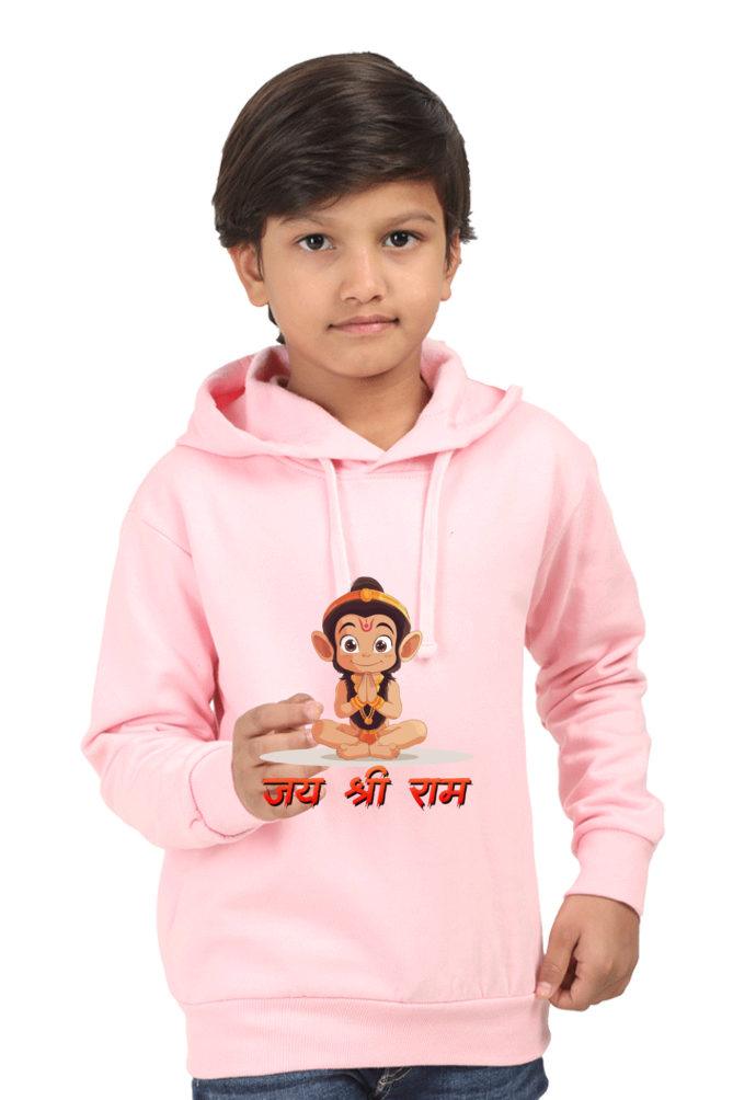 Hanuman Flying High Hoodie Sweatshirt  T-Shirts for Boy Vastrdhamm